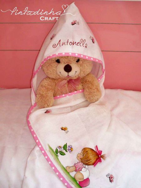 Fralda Enxugador Menina