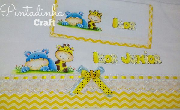 Kit Fraldas Girafa